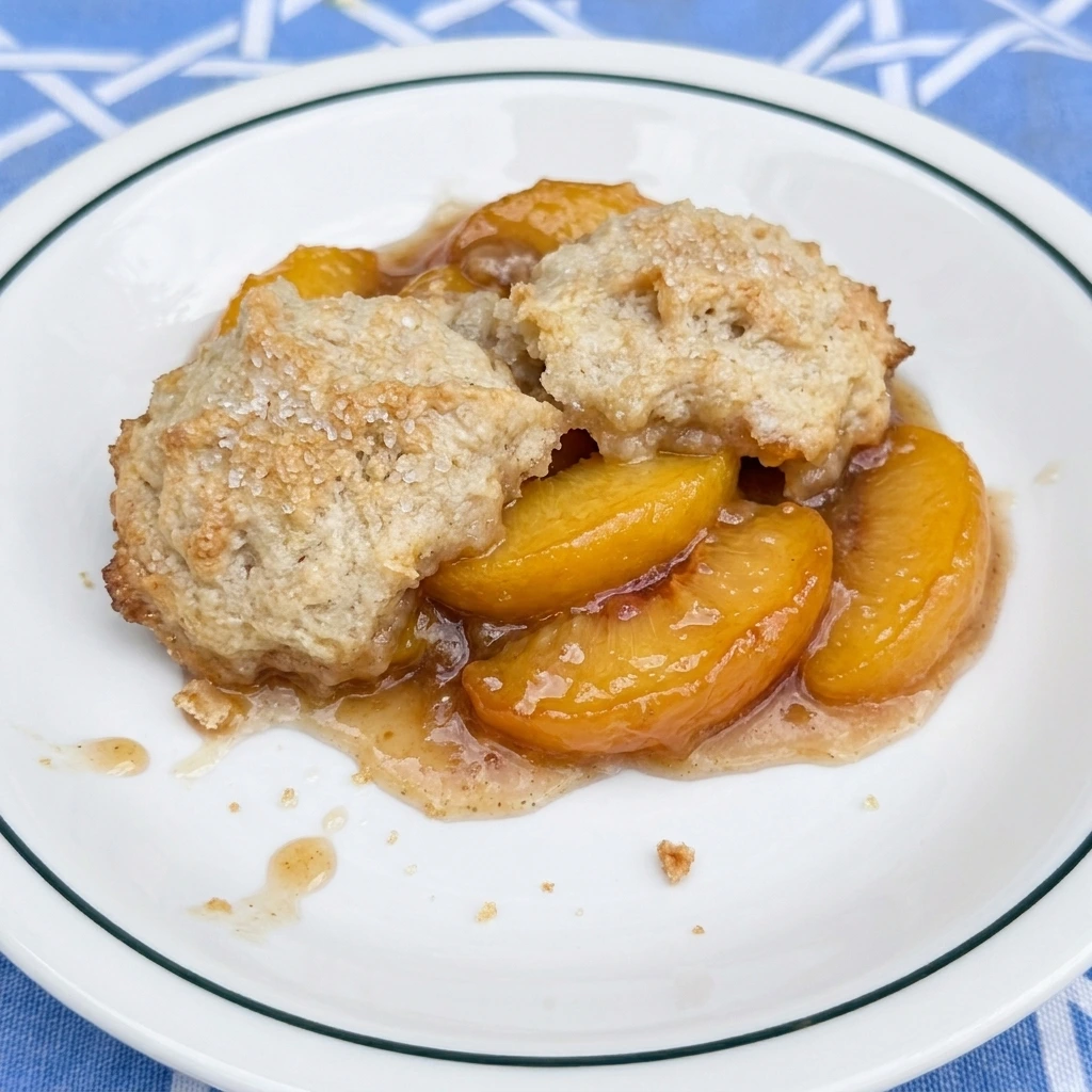 Best Ever Peach Cobbler