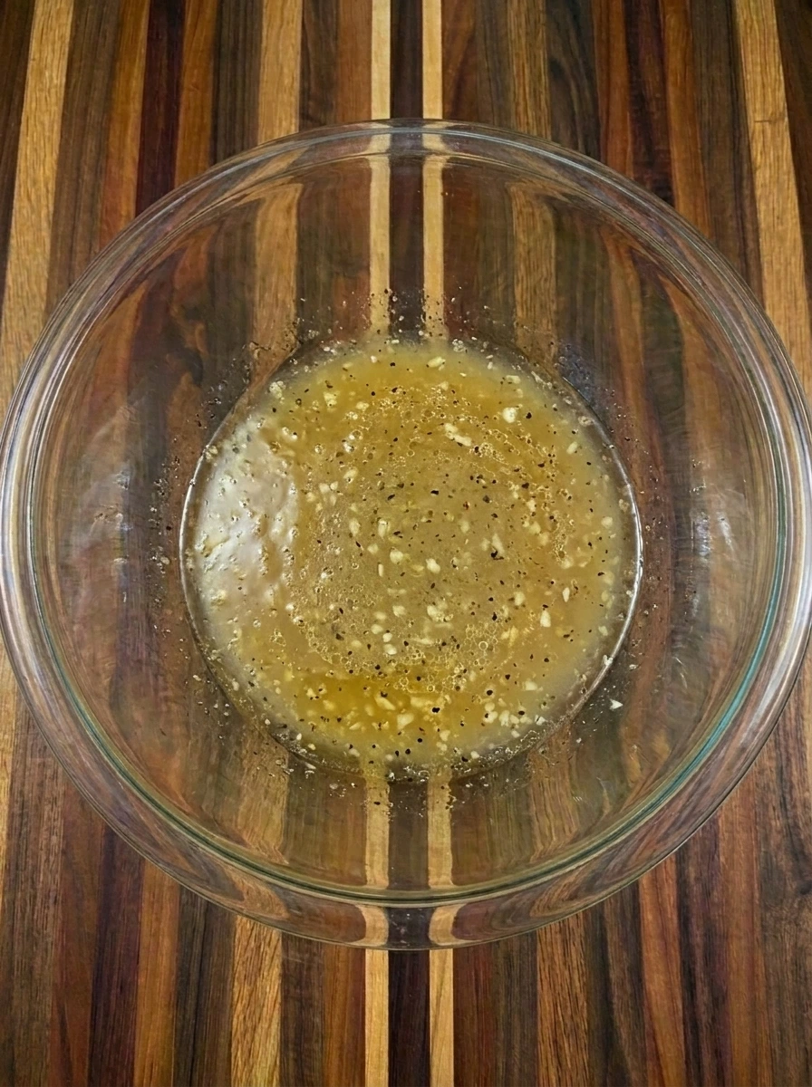 Lemon dressing for Tomato Cucumber Salad