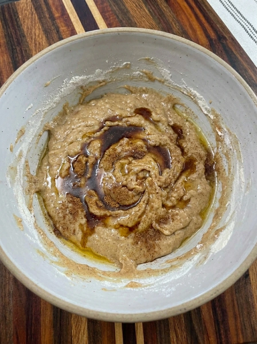 Spiced batter for Apple Cider Donuts