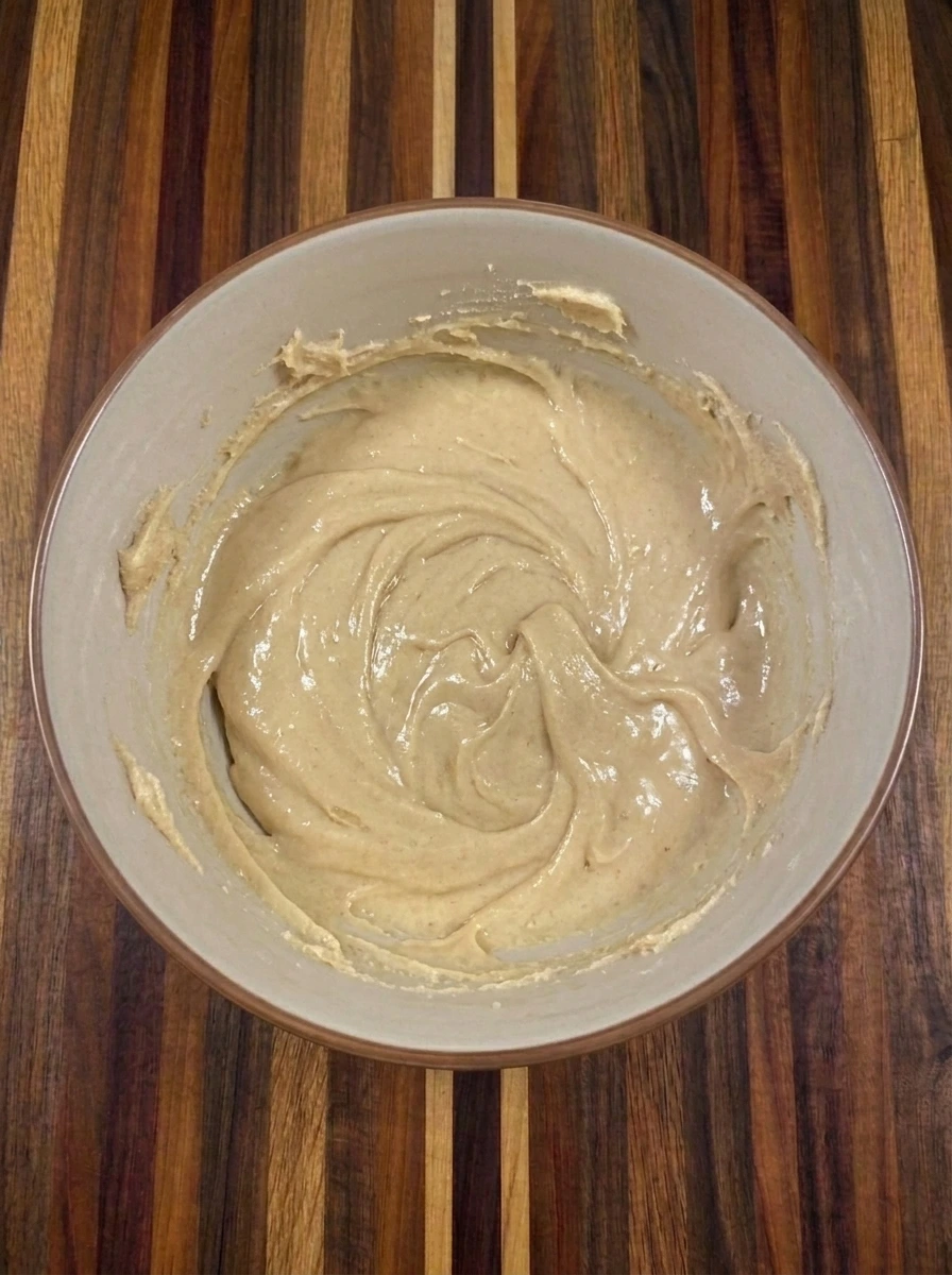 Egg and vanilla mixed into cookie dough base