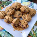 Golden Fig Muffins with chopped fruit and a soft cinnamon crumb
